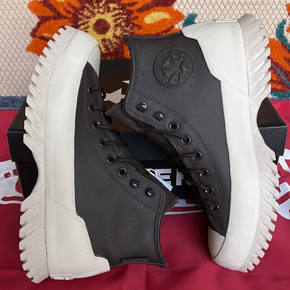 Converse A00911C CTAS LUGGED 2.0 CC HI VELVET BROWN/PAPYRUS/WHITE WMNS Platforms